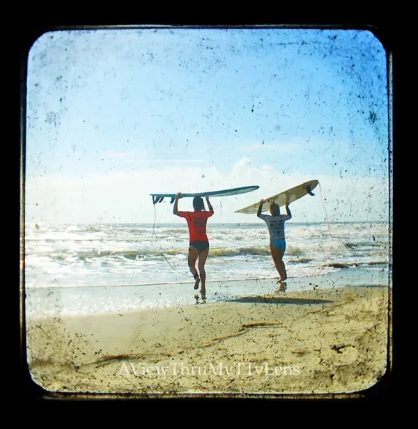Surfer Duo Isle Of Palms South Carolina TTV Photography